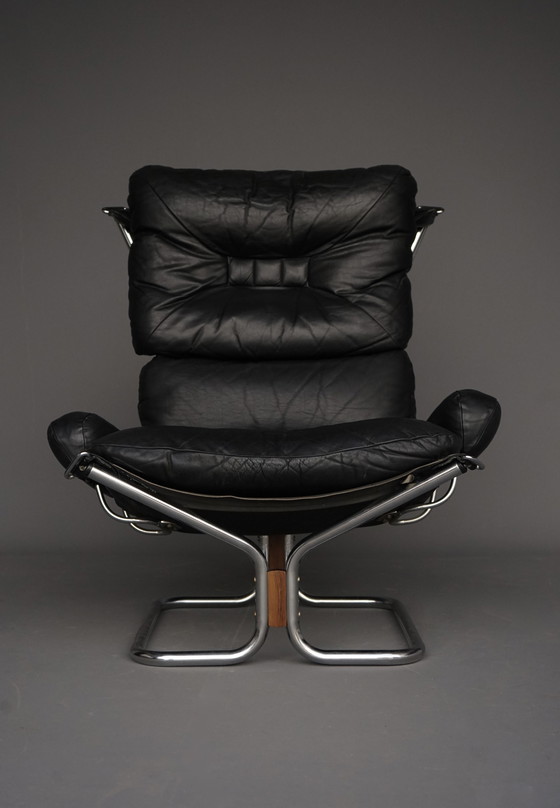 Image 1 of Mid Century Loungestoel van Harald Relling voor Westnofa, 1970