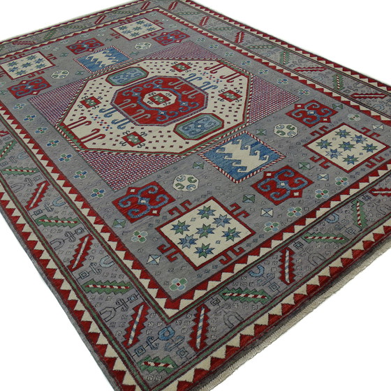 Image 1 of Kazak - 297 x 206 cm - Handgeknoopt vloerkleed