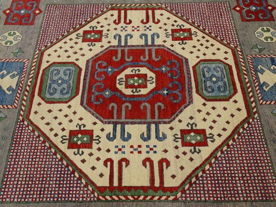 Image 1 of Kazak - 297 x 206 cm - Handgeknoopt vloerkleed