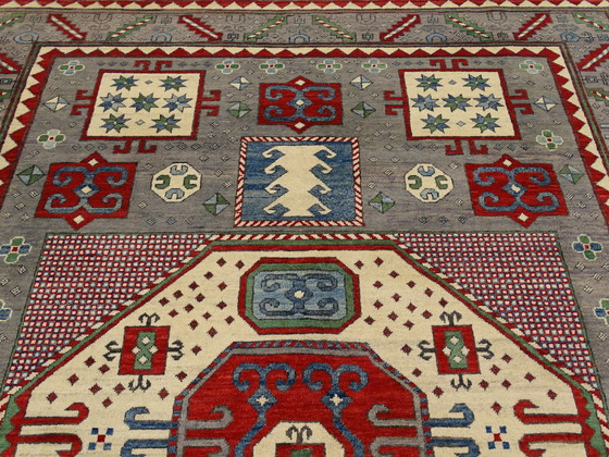 Image 1 of Kazak - 297 x 206 cm - Handgeknoopt vloerkleed