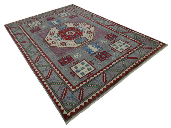 Image 1 of Kazak - 297 x 206 cm - Handgeknoopt vloerkleed