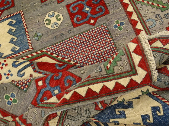 Image 1 of Kazak - 297 x 206 cm - Handgeknoopt vloerkleed