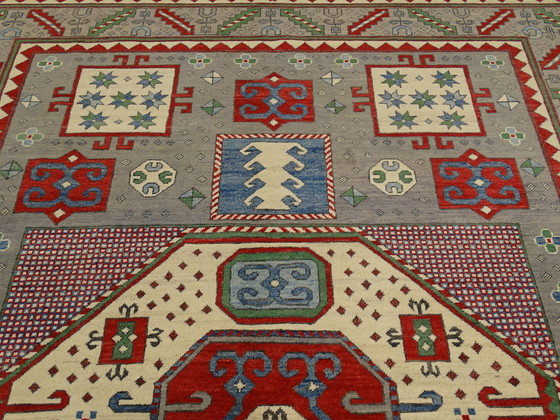 Image 1 of Kazak - 297 x 206 cm - Handgeknoopt vloerkleed