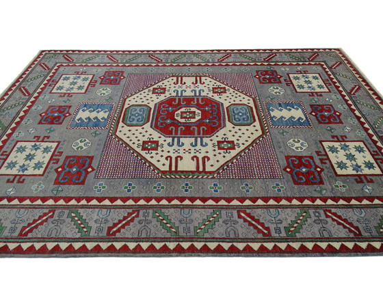 Image 1 of Kazak - 297 x 206 cm - Handgeknoopt vloerkleed