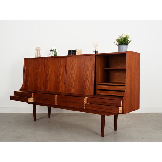 Image 1 of Vintage teakhouten highboard, Denemarken 1960