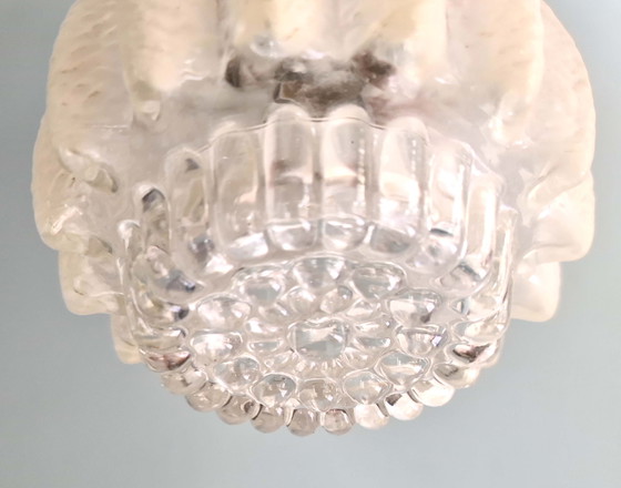 Image 1 of Vintage hanglamp - Jaren 60 - Glas