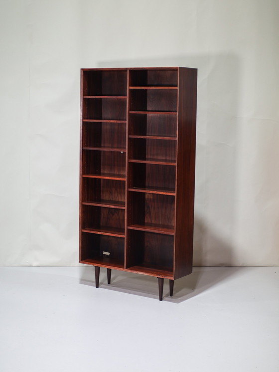 Image 1 of Hoge Boekenkast Brouer Palissander Deens Vintage