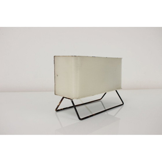 Image 1 of Vintage gelakt metalen tafellamp van Pokrok Žilina, Tsjecho-Slowakije 1960