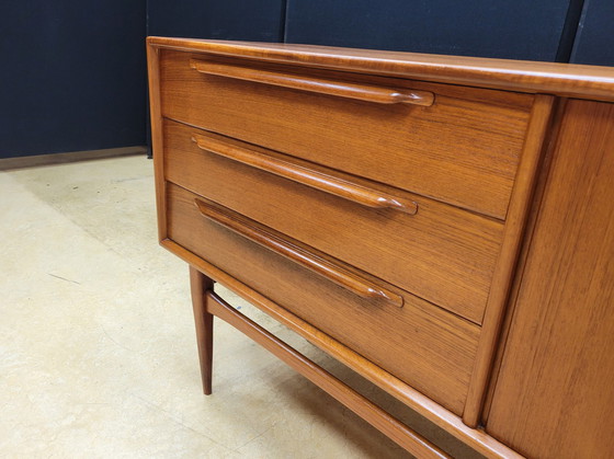 Image 1 of Sideboard In Teak Van Heinrich Riestenpatt Voor Rt Mobel