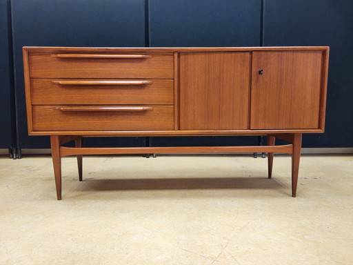 Sideboard In Teak Van Heinrich Riestenpatt Voor Rt Mobel