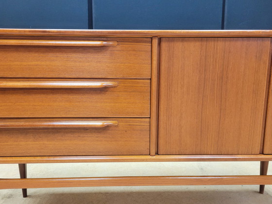 Image 1 of Sideboard In Teak Van Heinrich Riestenpatt Voor Rt Mobel