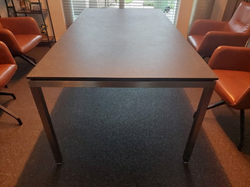 Vintage Eettafel Met Keramisch Blad