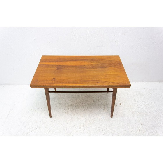 Image 1 of Vintage beukenhouten salontafel, Tsjecho-Slowakije 1960