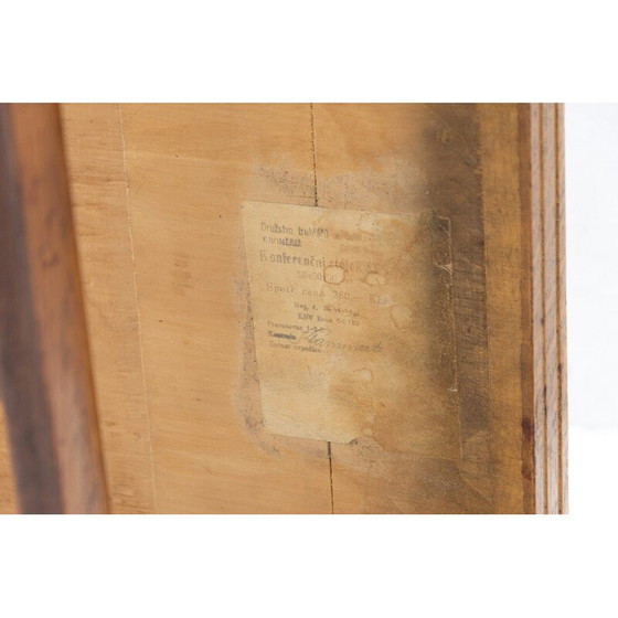 Image 1 of Vintage beukenhouten salontafel, Tsjecho-Slowakije 1960