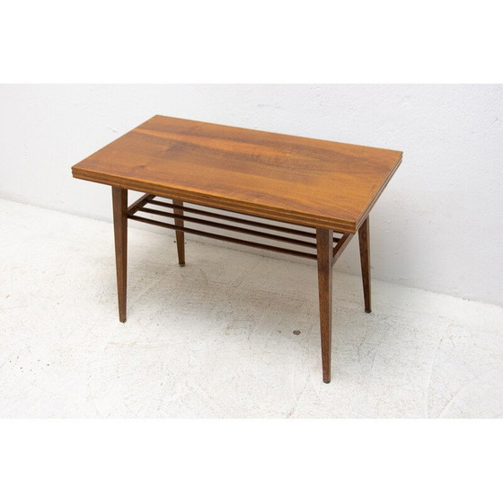Image 1 of Vintage beukenhouten salontafel, Tsjecho-Slowakije 1960