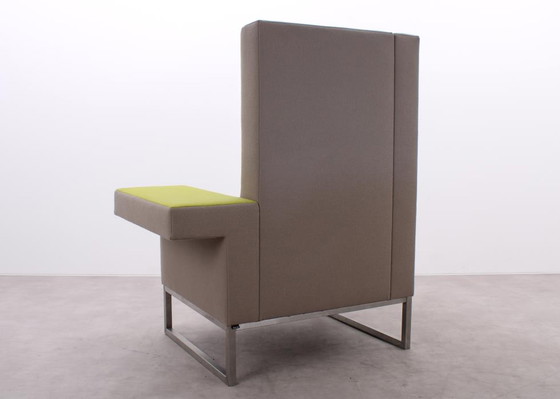 Image 1 of Casala Palau Bricks fauteuil groen/grijs