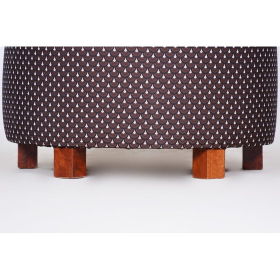 Image 1 of Vintage stoffen fauteuil, Frankrijk 1920