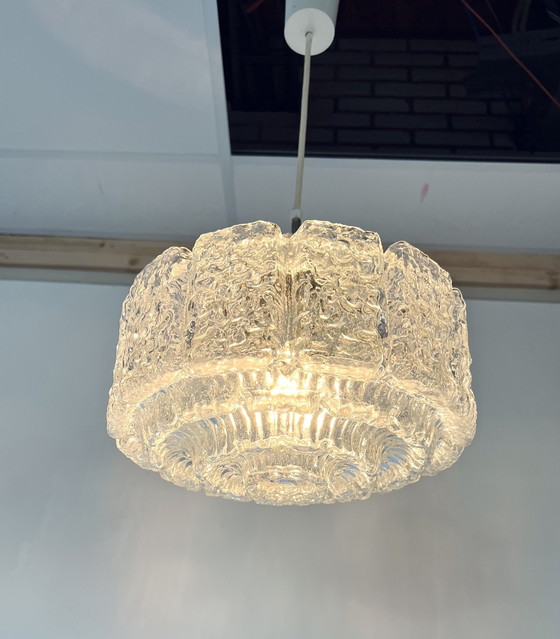 Image 1 of Kristalglazen Hanglamp, Glashütte Limburg