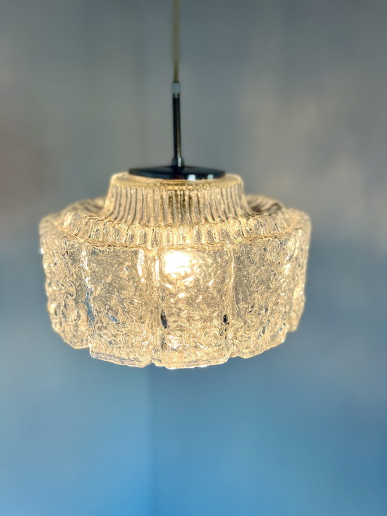 Image 1 of Kristalglazen Hanglamp, Glashütte Limburg