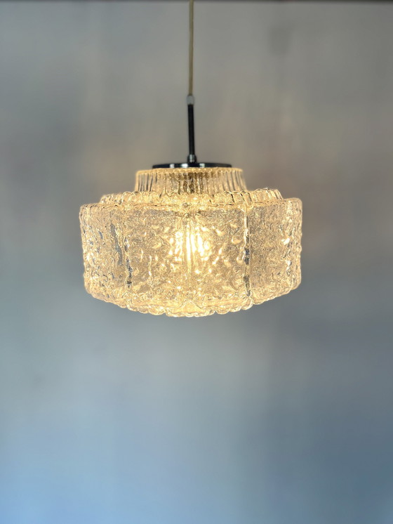 Image 1 of Kristalglazen Hanglamp, Glashütte Limburg