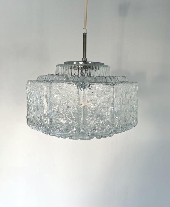 Image 1 of Kristalglazen Hanglamp, Glashütte Limburg