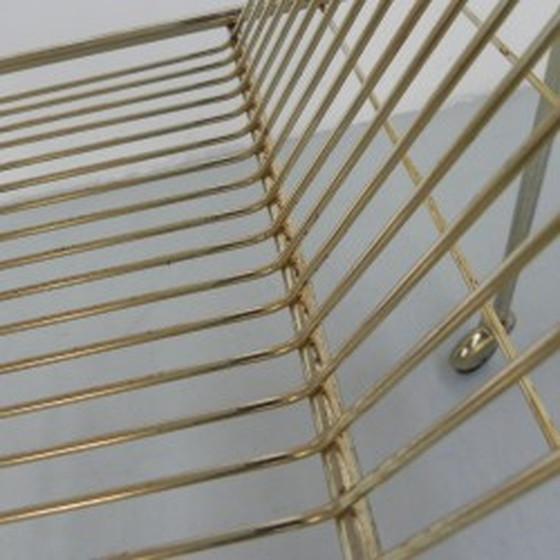 Image 1 of Vintage salontafelrek voor singles - jaren 1960