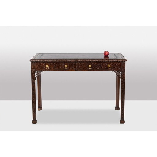 Vintage mahoniehouten tafel, Engeland 1950