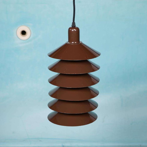 Space age TipTop hanglamp schalen, Danish design pendant