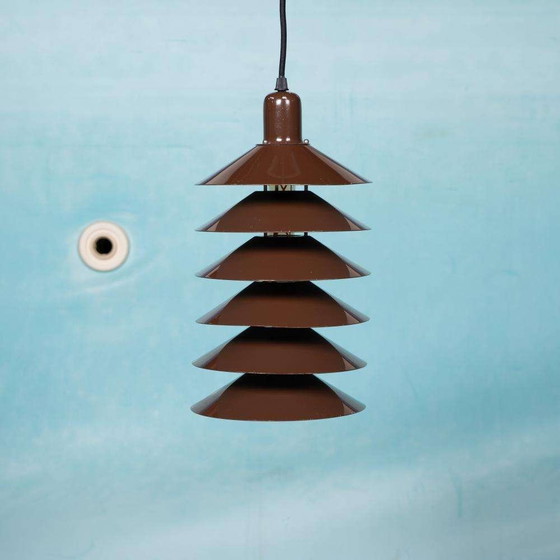 Image 1 of Space age TipTop hanglamp schalen, Danish design pendant