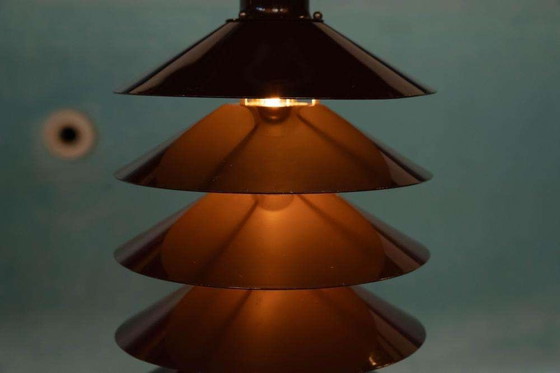 Image 1 of Space age TipTop hanglamp schalen, Danish design pendant