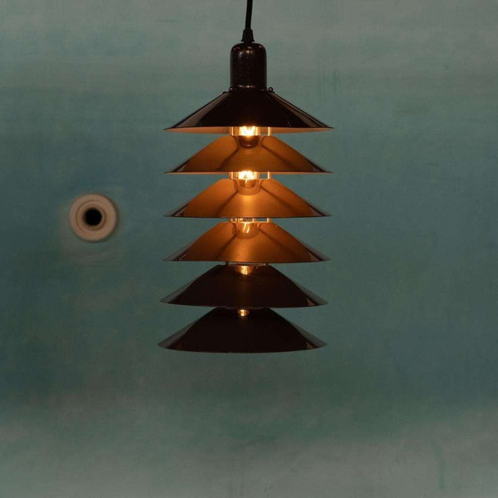 Image 1 of Space age TipTop hanglamp schalen, Danish design pendant