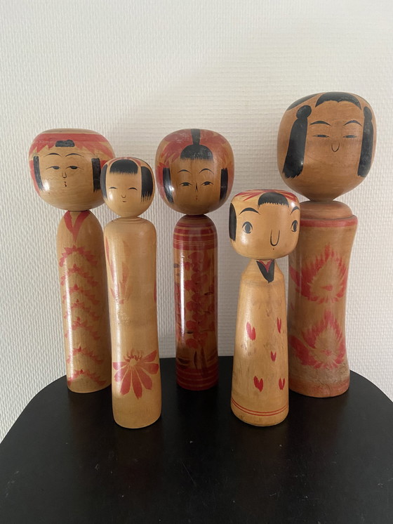 Image 1 of Set vintage Kokeshi