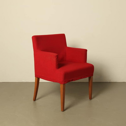 Berlijn Fauteuil Rood Moroso