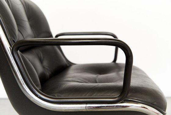 Image 1 of Executive draaistoel door Charles Pollock voor Knoll International, jaren 1960