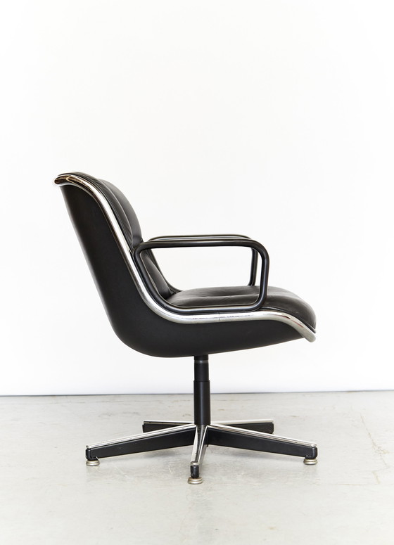 Image 1 of Executive draaistoel door Charles Pollock voor Knoll International, jaren 1960