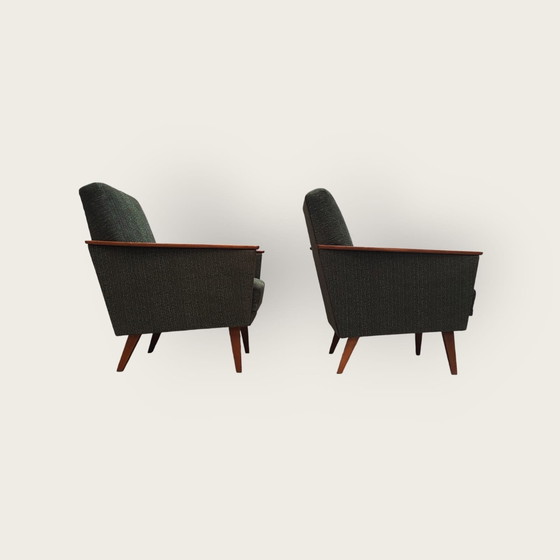 Image 1 of 2X Mid Century Fauteuils