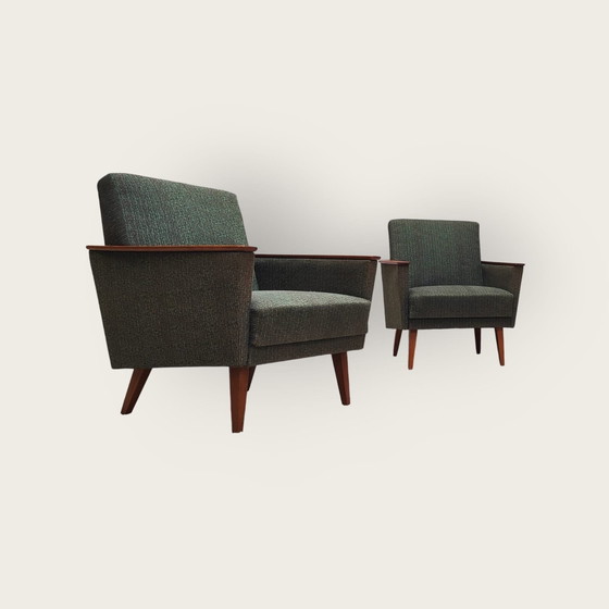 Image 1 of 2X Mid Century Fauteuils