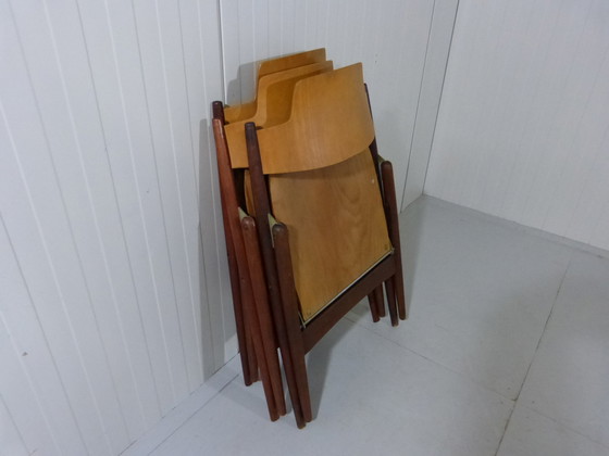 Image 1 of 6  Egon Eiermann SE 18 klapstoelen Wilde + Spieth, 1950