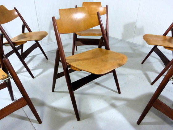 Image 1 of 6  Egon Eiermann SE 18 klapstoelen Wilde + Spieth, 1950