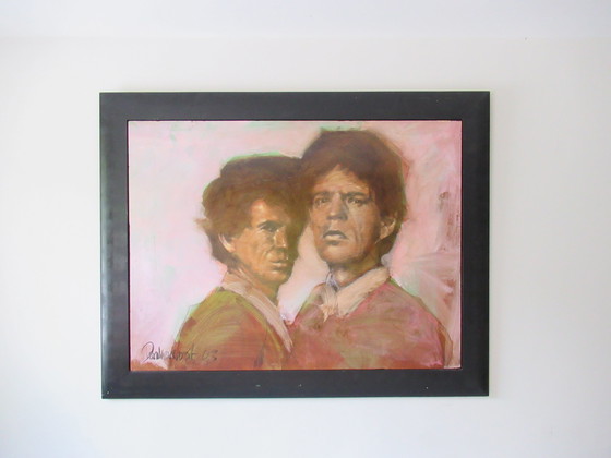 Image 1 of Mick Jagger en Keith Richards, Peter Donkersloot