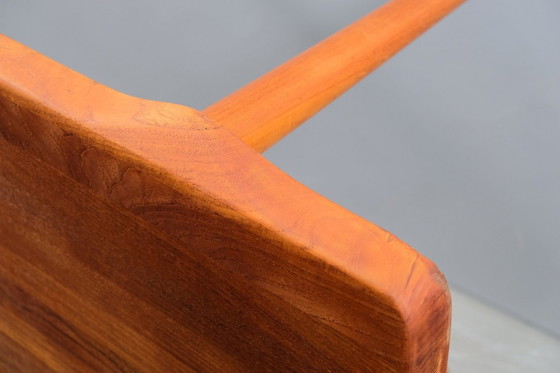 Image 1 of Vintage Deense biologische teakhouten salontafel, jaren 60