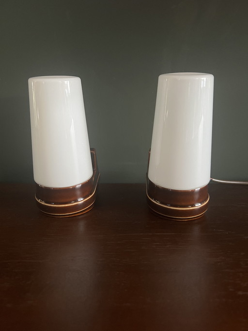 2x Mid Century IFO wandlamp