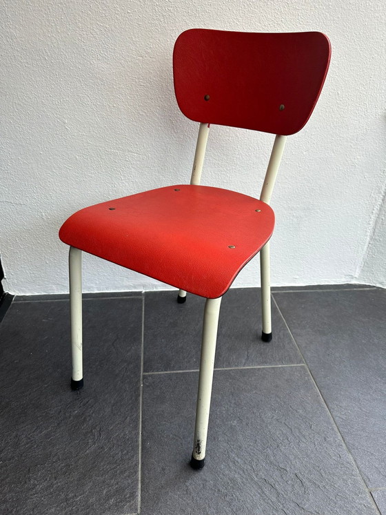 Image 1 of Bistroset, 1 Tafel Drie Stoelen