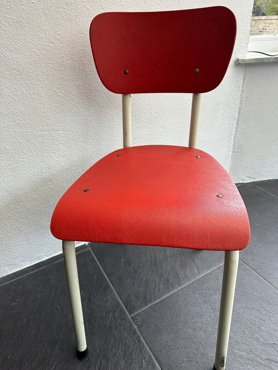 Image 1 of Bistroset, 1 Tafel Drie Stoelen