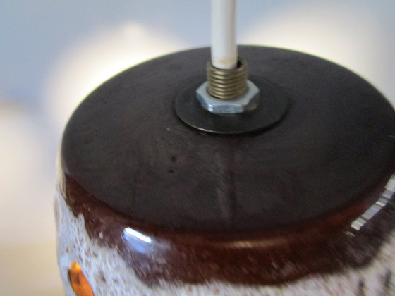Image 1 of Lief klein vintage jaren '70 keramiek lava hanglampje