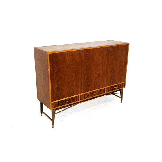 Image 1 of Vintage dressoir van teak en beuken, Zweden 1950