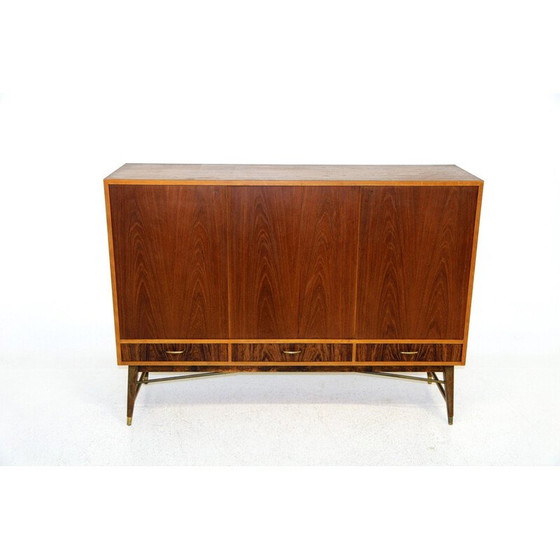 Image 1 of Vintage dressoir van teak en beuken, Zweden 1950