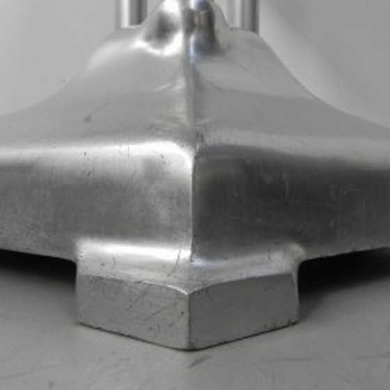 Image 1 of Aluminium tafel voor snijmachine van Simplex - jaren 1950