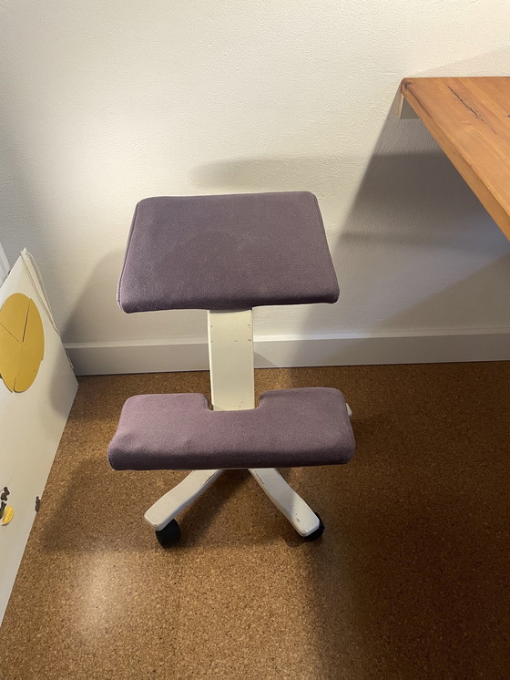Image 1 of Varier Stokke Wing Knie Stoel Kruk 