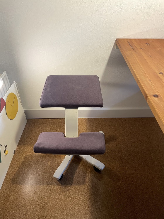 Image 1 of Varier Stokke Wing Knie Stoel Kruk 